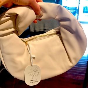 Brand new Melie Bianco white purse